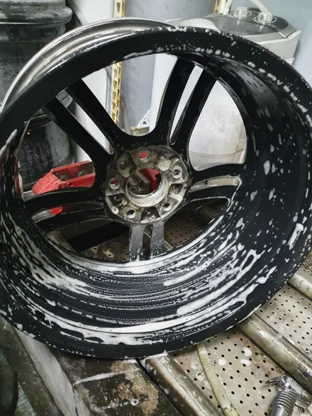 [남양주휠도색]BMW M4 19인치 고스트크롬휠복원 / 남양주시 별내동