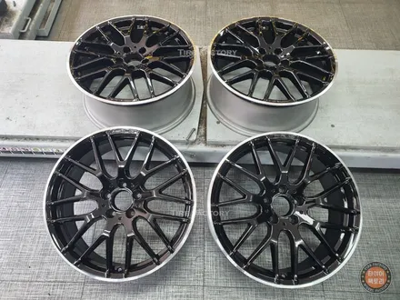[남양주휠도색]벤츠 A45 AMG 19인치 블랙유광&타임어택 라인 다이아몬드컷팅 휠복원&휠도색 / 남양주시 별내동