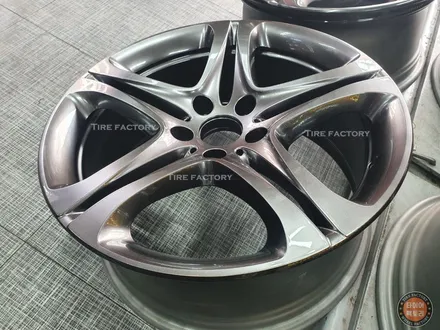 [남양주휠도색][BMW캘리퍼도색]BMW 640i 19인치 고스트크롬 휠복원&휠도색 + 캘리퍼도색 브론즈 도장 / 남양주시 별내동