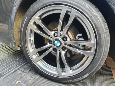 [남양주휠도색]BMW 3시리즈 (F30) 320d 18인치 고스트크롬 휠복원&휠도색 + 타이어교체 ( 225-45-18 한국 키너지EX 두본 ) / 남양주시 별내동