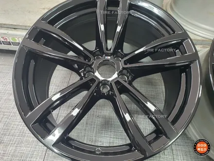 [남양주휠도색]BMW 6시리즈 GT 620d 19인치 순정휠 블랙유광 휠복원&휠도색 + 캘리퍼도색 레드도장 / 남양주시 별내동