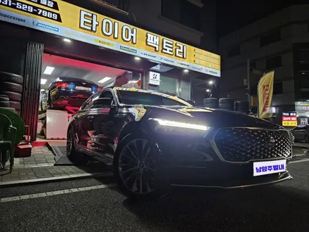 [남양주휠복원]기아 더 뉴 K9 2세대 19인치 순정휠 고스트크롬 휠복원&휠도색 / 남양주시 별내동