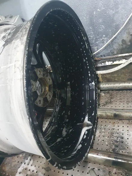 [남양주휠도색] BMW M4 19인치 고스트크롬 도장작업+타이어교체 작업 / 남양주시 별내동