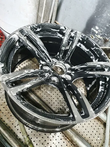 [남양주휠도색]BMW M4 19인치 고스트크롬휠복원 / 남양주시 별내동