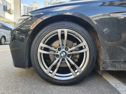 [남양주휠도색]BMW 3시리즈 (F30) 320d 18인치 고스트크롬 휠복원&휠도색 + 타이어교체 ( 225-45-18 한국 키너지EX 두본 ) / 남양주시 별내동