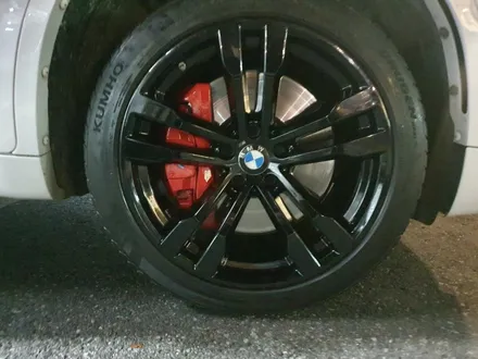 [남양주휠복원][캘리퍼도색] BMW X6 (F16) x6 M50d 20인치 순정휠 블랙유광 휠복원&휠도색 + 캘리퍼도색 레드도장 / 남양주시 별내동