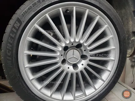 [남양주휠도색] 벤츠CLS350 (W219) 18인치 마차휠 실버  휠복원&휠도색 / 남양주시 별내동