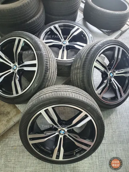 [bmw휠도색] BMW 7시리즈 740LI (G11) 20인치 커스텀블랙컷팅 휠복원&휠도색 / 남양주시 별내동