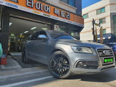 [남양주휠도색]아우디 SQ5 21인치 순정휠 블랙유광 휠복원&휠도색 / 남양주시 별내동