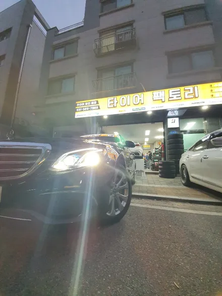 [남양주휠도색]벤츠 E300 익스클루시브 18인치 실버도장작업 / 남양주시 별내동