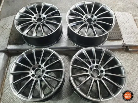 [남양주휠도색]벤츠 CLS클래스 (C257) cls450 AMG Line 20인치 고스트크롬 휠복원&휠도색 + 타이어교체 ( 245-35-20 피렐리 피제로pz4 런플랫 두본 ) / 남양주시 별내동