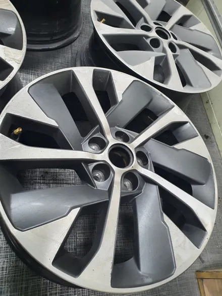 [남양주휠도색]팰리세이드 18인치 블랙유광 휠도색작업 / 남양주시 별내동