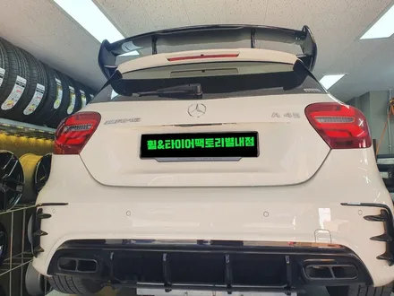 [남양주휠도색]벤츠 A45 AMG 19인치 블랙유광&타임어택 라인 다이아몬드컷팅 휠복원&휠도색 / 남양주시 별내동