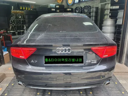 [아우디휠도색][남양주휠도색]아우디 A7 4.5 콰트로 19인치 메탈릭실버 휠복원&휠도색 / 남양주시 별내동