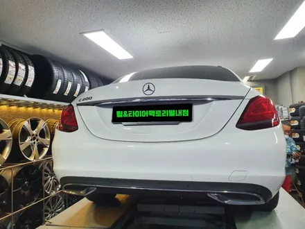 [남양주휠도색] 벤츠c클래스(w205)c200 17인치 메탈릭실버 휠복원&휠도색 작업 / 남양주시 별내동
