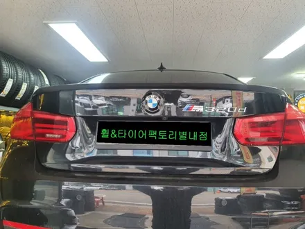 [남양주휠도색]BMW 3시리즈 (F30) 320d 18인치 고스트크롬 휠복원&휠도색 + 타이어교체 ( 225-45-18 한국 키너지EX 두본 ) / 남양주시 별내동