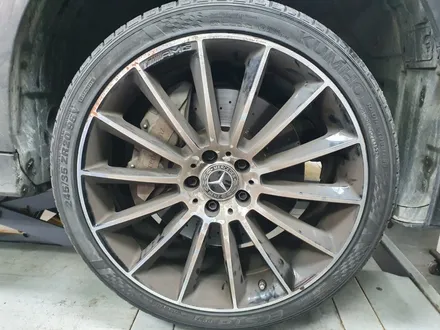 [남양주휠도색]벤츠 CLS클래스 (C257) cls450 AMG Line 20인치 고스트크롬 휠복원&휠도색 + 타이어교체 ( 245-35-20 피렐리 피제로pz4 런플랫 두본 ) / 남양주시 별내동