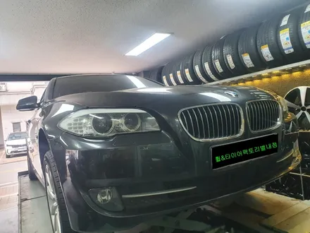 [남양주휠도색]BMW 5시리즈 (F10) 528i 18인치 고스트크롬 휠복원&휠도색 / 남양주시 별내동