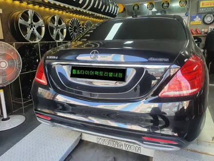 [남양주휠복원] 벤츠 S클래스 (w222) s350d 20인치 마차휠 다이아몬드컷팅 휠복원&휠도색 / 남양주시 별내동
