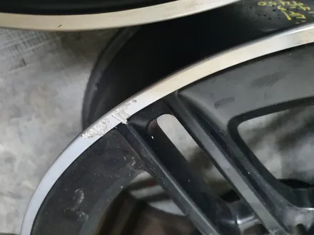 [남양주휠도색]벤츠 A클래스 (W177) A45AMG 19인치 순정휠 다이아몬드컷팅 블랙무광 휠복원&휠도색 / 남양주시 별내동