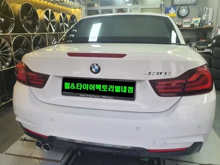[남양주휠복원]BMW 4시리즈 430i 19인치 순정휠 다이아몬드컷팅 휠복원&휠도색 / 남양주시 별내동