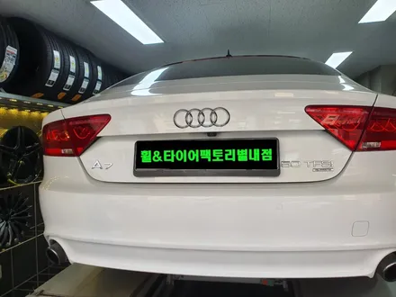 [남양주휠도색]아우디 A7 TFSI 50 콰트로 19인치 순정휠 블랙유광 휠복원&휠도색 & 캘리퍼도색 레드도장 + 타이어교체 ( 255-40-19 피렐리 피제로 올시즌) / 남양주시 별내동
