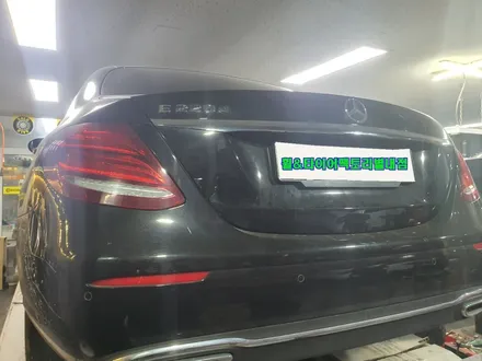 [남양주휠복원]벤츠 E클래스 (w213) E220d 18인치 순정휠 커스텀 블랙 컷팅 휠복원&휠도색 / 남양주시 별내동