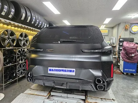 [남양주휠복원] BMW XM (G09) 4.4 22인치 순정휠 블랙유광 휠복원&휠도색 / 남양주시 별내동