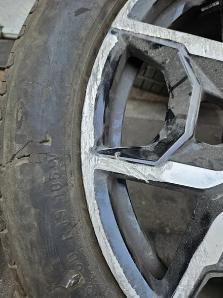 [남양주휠복원]BMW X3 (G01) 20d M스포츠 19인치 순정휠 블랙유광 휠복원&휠도색 / 남양주시 별내동