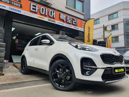 [남양주휠도색]스포티지 더 볼드 19인치 블랙유광 휠복원&휠도색 / 남양주시 별내동