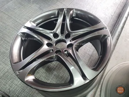 [남양주휠도색][BMW캘리퍼도색]BMW 640i 19인치 고스트크롬 휠복원&휠도색 + 캘리퍼도색 브론즈 도장 / 남양주시 별내동