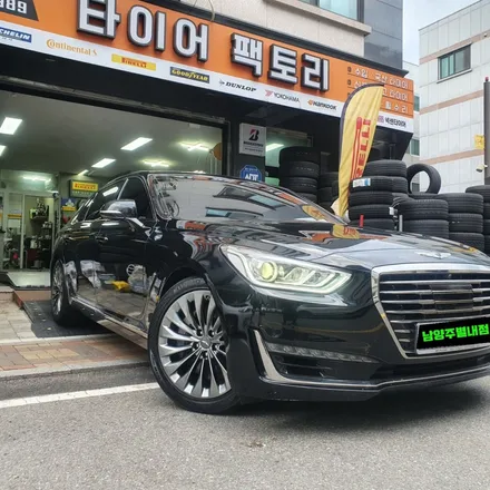 [남양주휠도색][제네시스휠도색]제네시스 EQ900 19인치 고스트크롬 휠복원&휠도색 / 남양주시 별내동