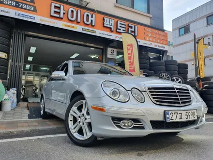 [벤츠휠도색][남양주휠도색] 벤츠 E클래스(w211) E280 엘레강스 17인치 메탈릭실버 휠복원&휠도색 / 남양주시 별내동