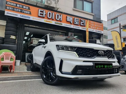 [남양주휠도색] 쏘렌토 4세대 20인치 블랙유광 휠복원&휠도색 / 남양주시 별내동