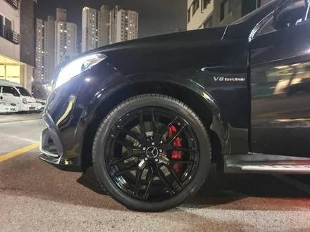 [남양주휠도색]벤츠 GLE클래스 ( W167 ) GLE63 AMG 21인치 블랙유광 휠복원&휠도색 작업후 타이어교체 작업 / 남양주시 별내동