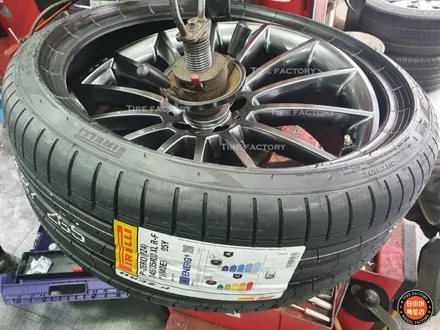 [남양주휠도색]벤츠 CLS클래스 (C257) cls450 AMG Line 20인치 고스트크롬 휠복원&휠도색 + 타이어교체 ( 245-35-20 피렐리 피제로pz4 런플랫 두본 ) / 남양주시 별내동