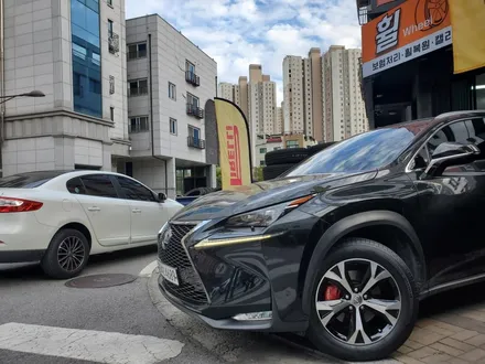 [남양주블랙컷팅]렉서스NX300하이브리드 커스텀블랙다이아몬드컷팅+캘리퍼도색 작업 / 남양주시 별내동