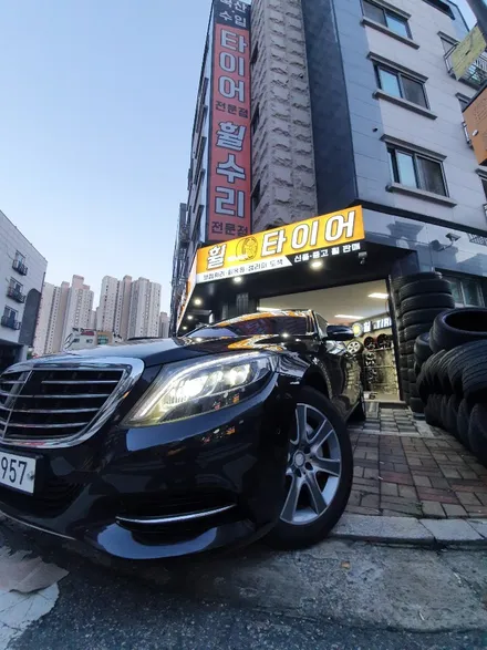 [남양주휠복원]벤츠s350 18인치 다이아몬드컷팅 작업 / 남양주시 별내동