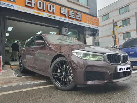 [남양주휠도색]BMW 6시리즈 GT 620d 19인치 순정휠 블랙유광 휠복원&휠도색 + 캘리퍼도색 레드도장 / 남양주시 별내동