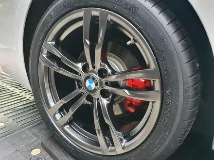 [남양주휠도색]BMW 3시리즈 ( F30 ) 320d 18인치 고스트크롬 휠복원&휠도색 + 캘리퍼도색 레드도장 + 타이어교체 / 남양주시 별내동