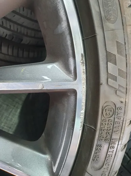 [남양주휠복원][벤츠휠복원]벤츠 CLS클래스 cls450d 20인치 마차휠 다이아몬드컷팅 휠복원&휠도색 / 남양주시 별내동