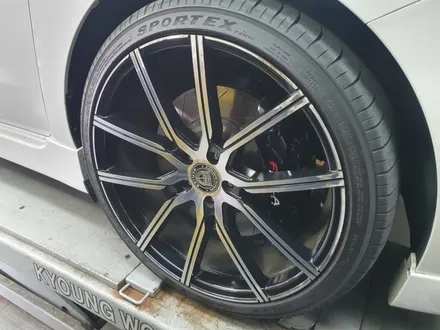 [남양주휠도색]기아 올뉴 카니발 렉사니 22인치휠 블랙유광 휠복원&휠도색 / 남양주시 별내동