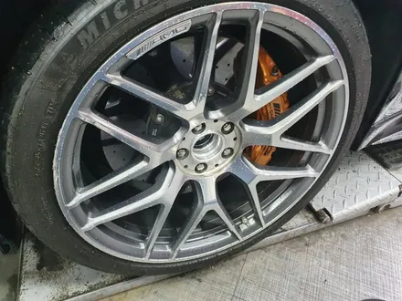 [남양주휠도색]벤츠 GT 63AMG 21인치 하이퍼실버 휠복원&휠도색 / 남양주시 별내동