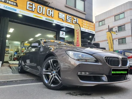[남양주휠도색][BMW캘리퍼도색]BMW 640i 19인치 고스트크롬 휠복원&휠도색 + 캘리퍼도색 브론즈 도장 / 남양주시 별내동