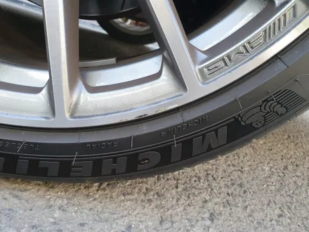 [남양주휠도색]벤츠 GT43 AMG 20인치 블랙무광 휠복원&휠도색 + 캘리퍼도색 레드도장 타이어 교체 ( 295-35-20 미쉐린 파일럿스포츠4s 두본 ) / 남양주시 별내동