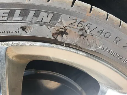 [남양주휠도색][남양주타이어]제네시스 GV80 22인치 고스트크롬 휠복원&휠도색 + 타이어교체 (265-40-22 미쉐린 프라이머쉬 투어AS 한본) / 남양주시 별내동