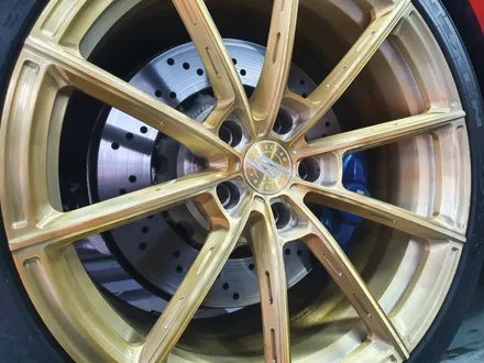 [남양주휠도색]BMW M4 (F82) 스텔라포지드 19인치 블랙유광 휠복원&휠도색 / 남양주시 별내동