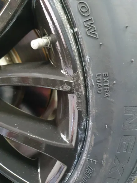 [남양주휠도색]BMW 5시리즈 (F10)  520d 18인치 순정휠 블랙유광 휠복원&휠도색 / 남양주시 별내동