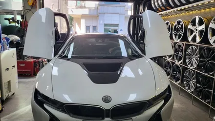 [남양주휠도색][bmw휠도색]BMW i8 20인치 순정휠 블랙무광 휠복원&휠도색 / 남양주시 별내동