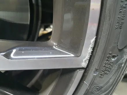 [남양주휠복원]BMW 5시리즈 (G30) 530i 19인치 순정휠 다이아몬드컷팅 휠복원&휠도색 / 남양주시 별내동